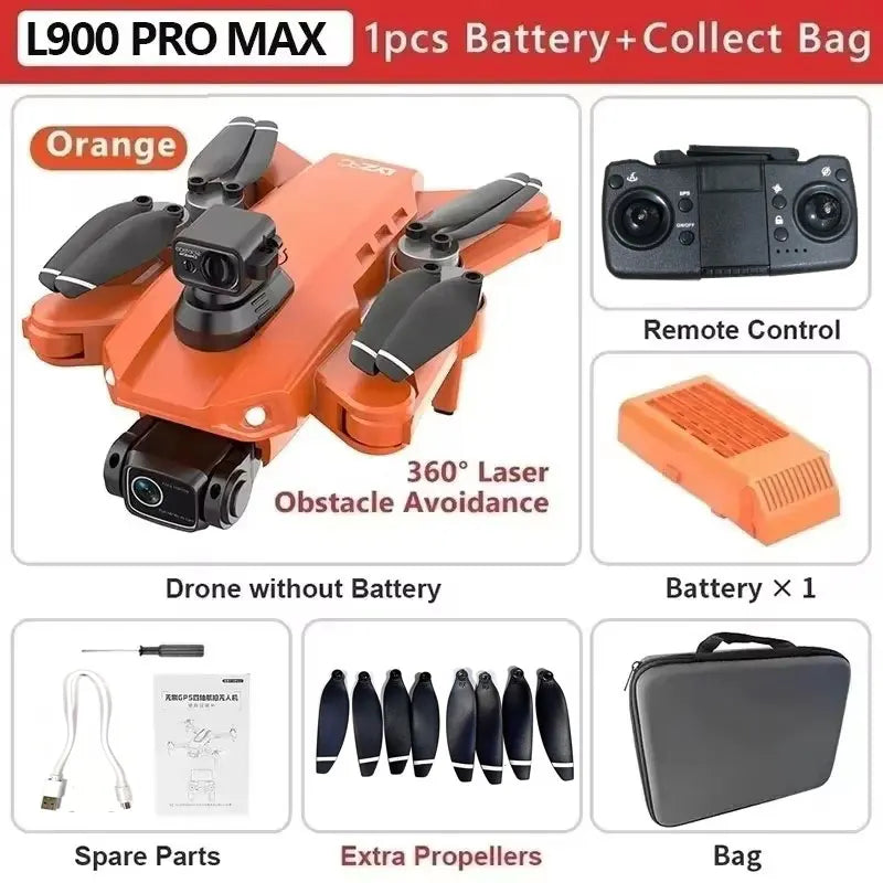 L900 Pro MAX 4K GPS Drone with Dual Camera