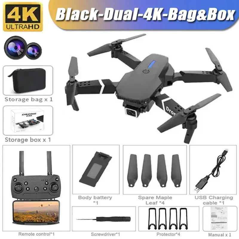 E88 Pro Foldable FPV Drone with 4K Camera