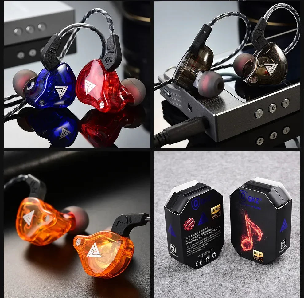 QKZ AK6 3.5mm Wired HiFi Earphones
