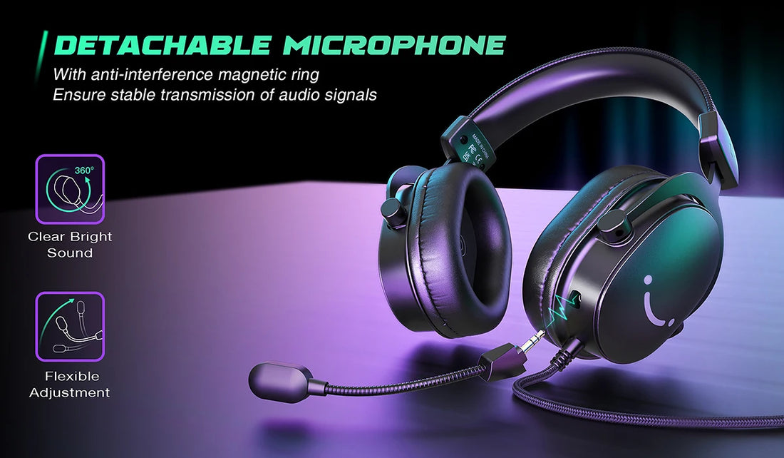 FIFINE H9 Wired Gaming Headset with 7.1 Surround Sound