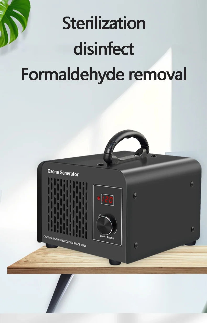 12g Ozone Generator Air Purifier for Home & Car