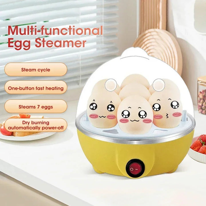 Mini Electric Egg Boiler Steamer
