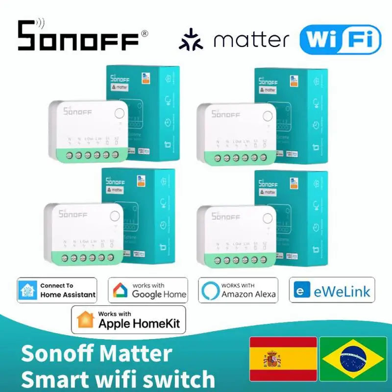 Sonoff Mini R4 Matter WiFi Smart Light Switch