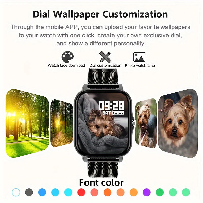 Xiaomi 2025 Bluetooth Smart Watch for Men & Women