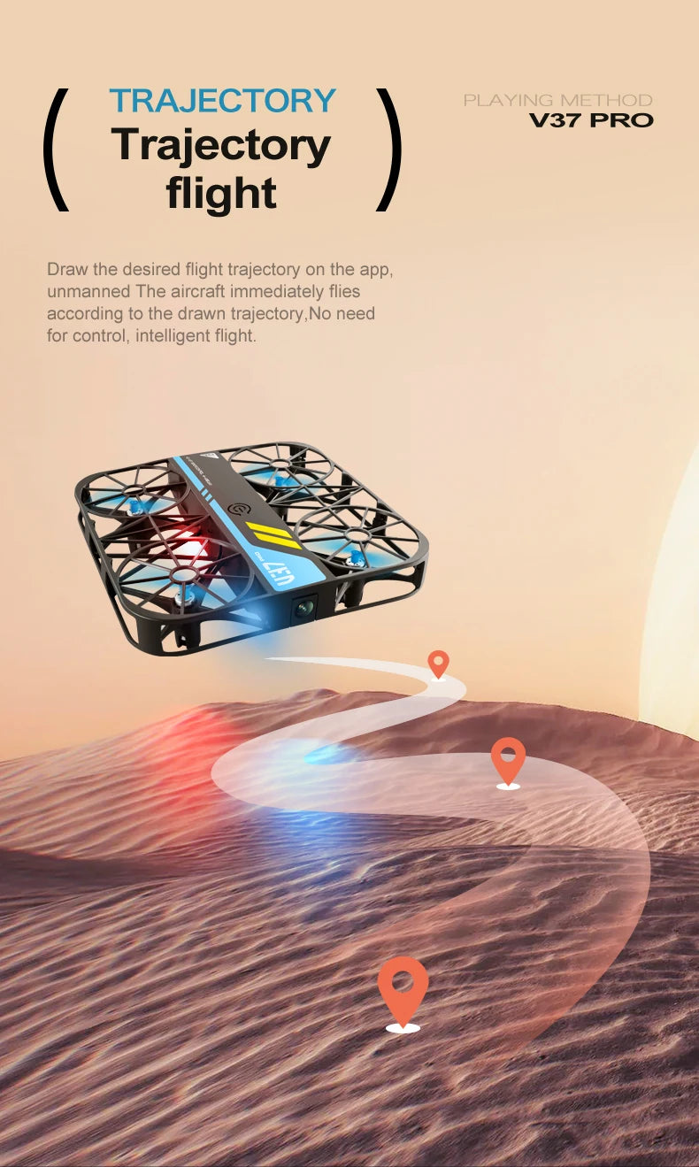 4DRC V37 Mini 8K Drone with 4K HD Camera & WiFi FPV