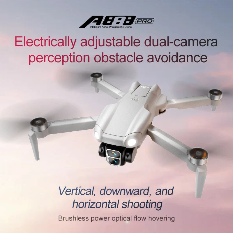 A888 Pro 4K Dual Camera Drone with Obstacle Avoidance