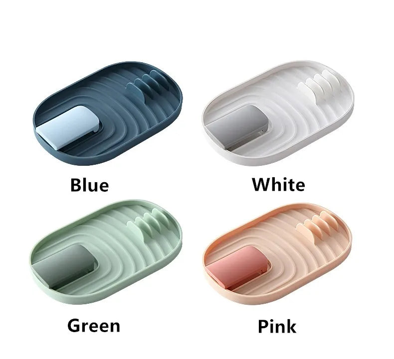 Heat-Resistant Kitchen Spoon Holder Rack