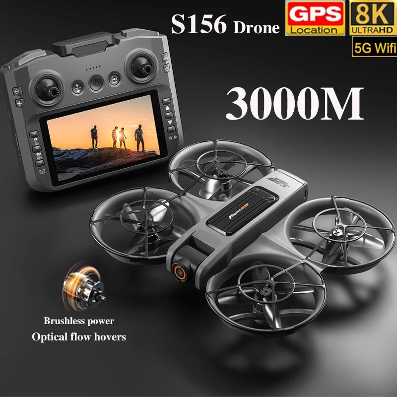 S156 8K GPS RC Drone with Dual HD Camera