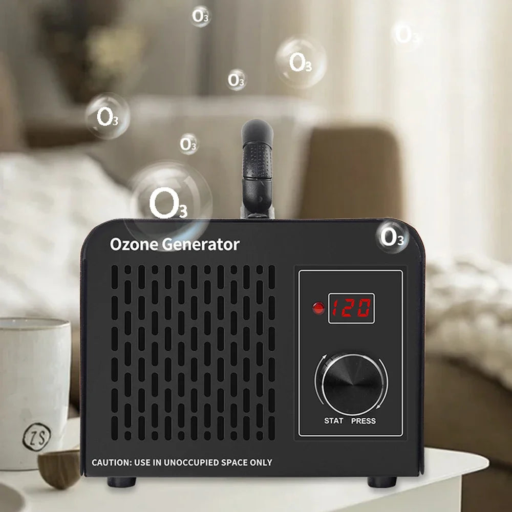 12g Ozone Generator Air Purifier for Home & Car