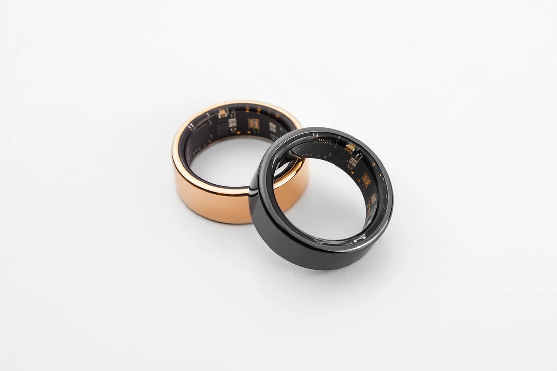 COLMI R02 Smart Ring – Health Monitor, 39-Day Battery, Waterproof with Charging Case