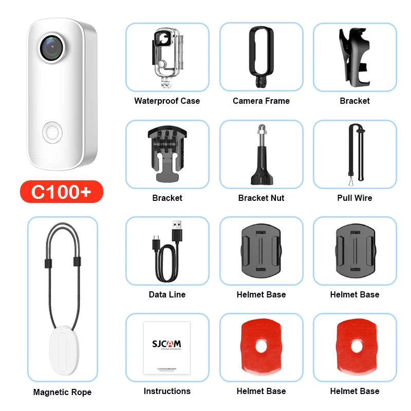 SJCAM C100/C100 Plus Mini 4K Action Camera