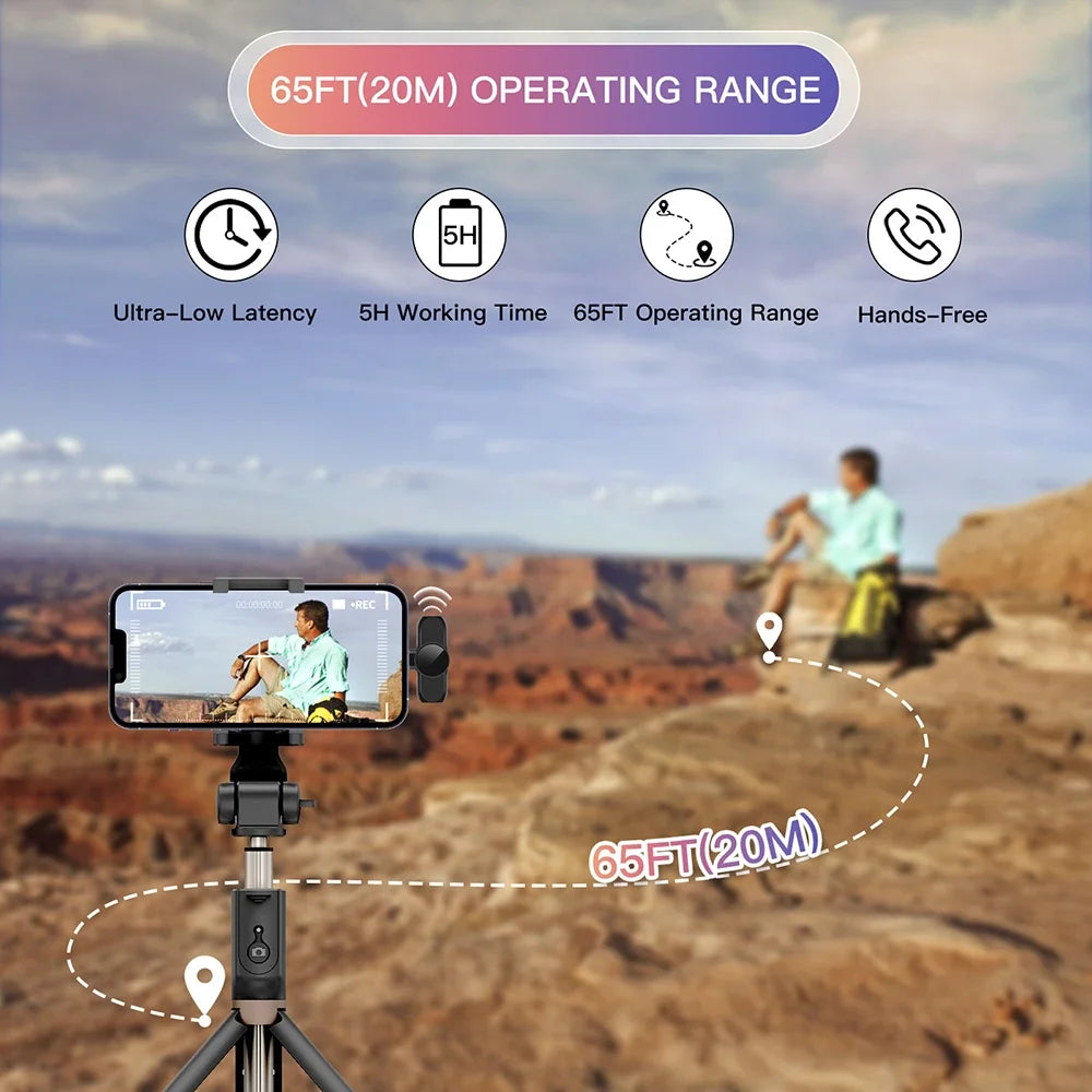 Wireless Mini Lavalier Microphone for iPhone & Android