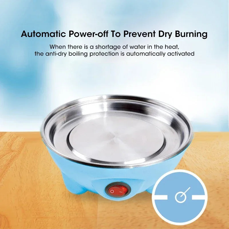 Mini Electric Egg Boiler Steamer