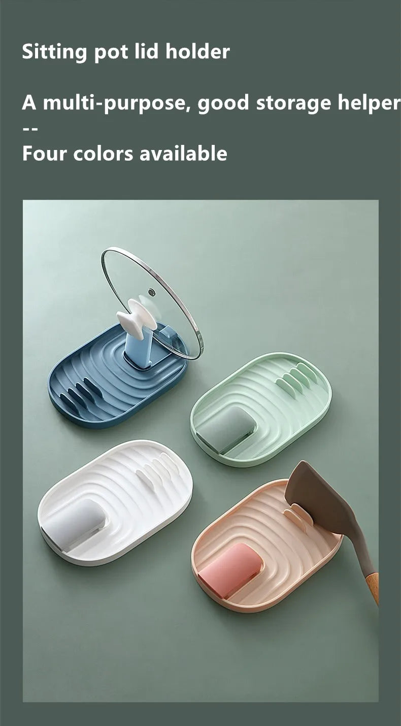 Heat-Resistant Kitchen Spoon Holder Rack