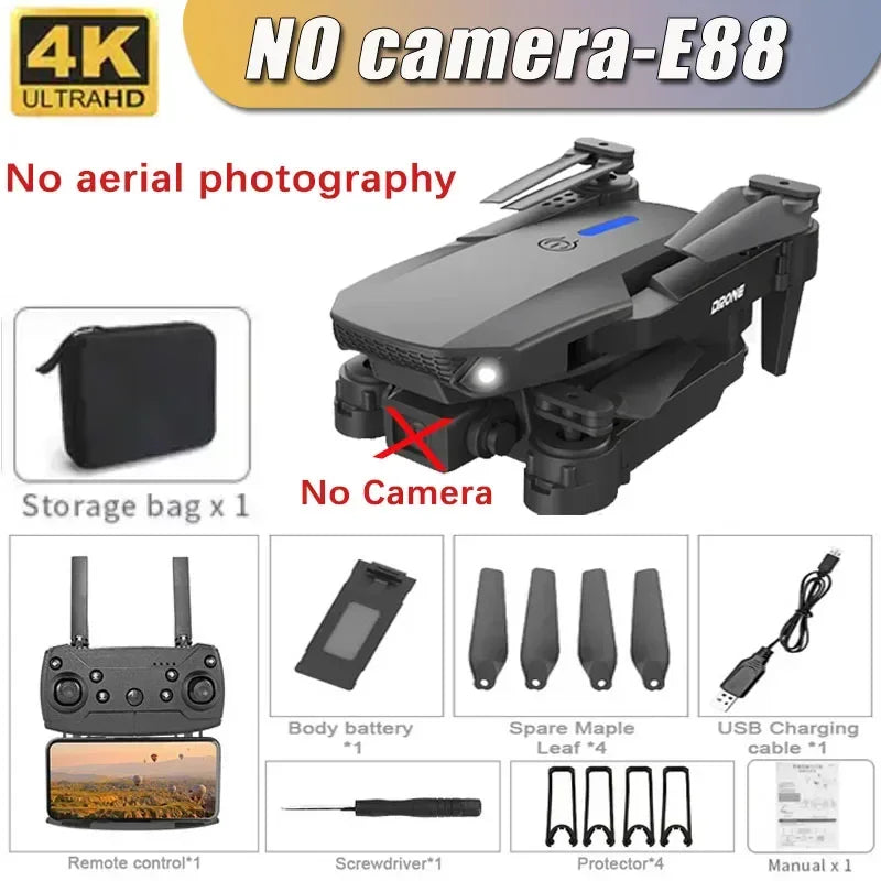 E88 Pro Foldable FPV Drone with 4K Camera