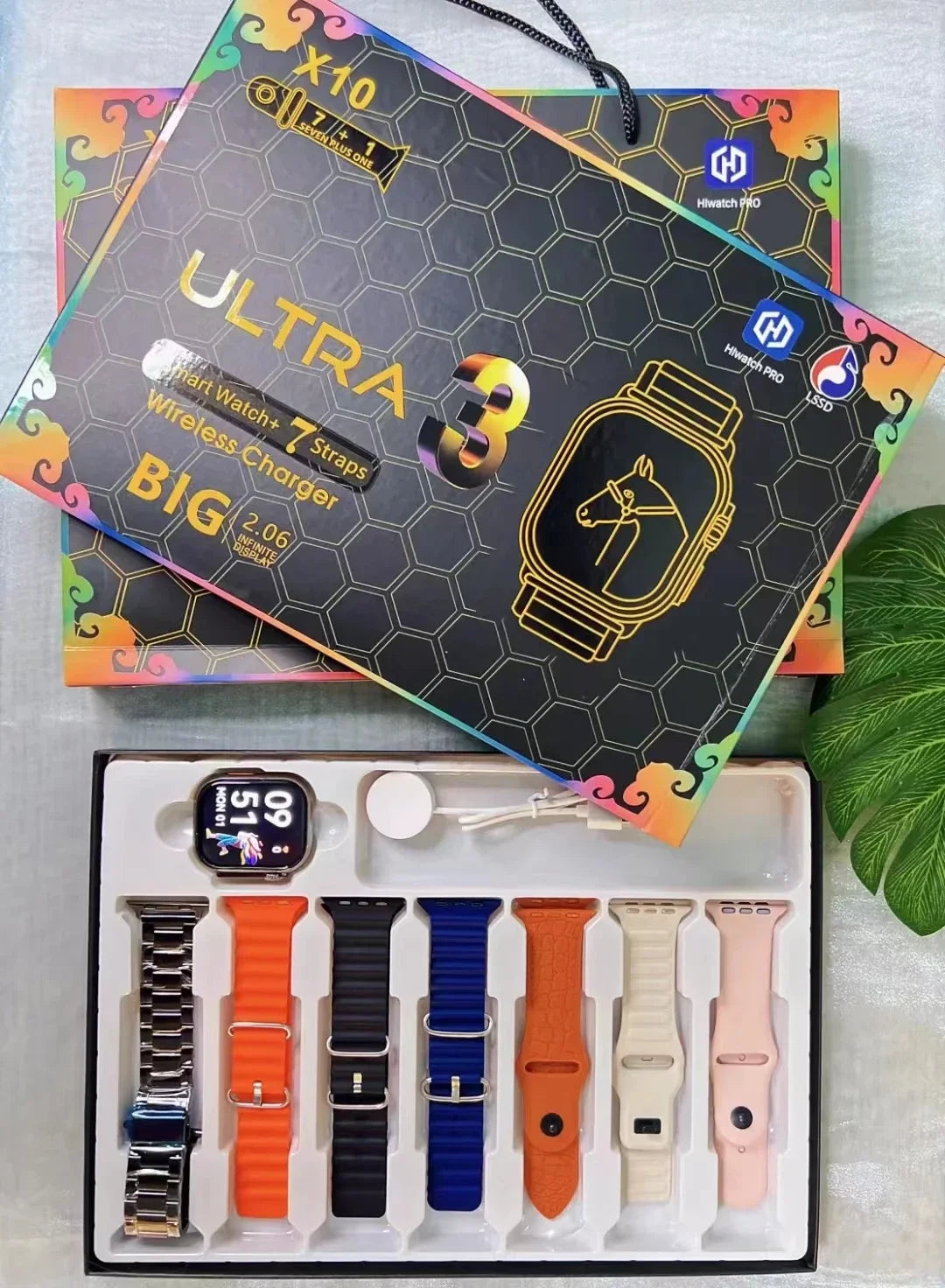 X10 Ultra 3 Smart Watch with Bluetooth Calling