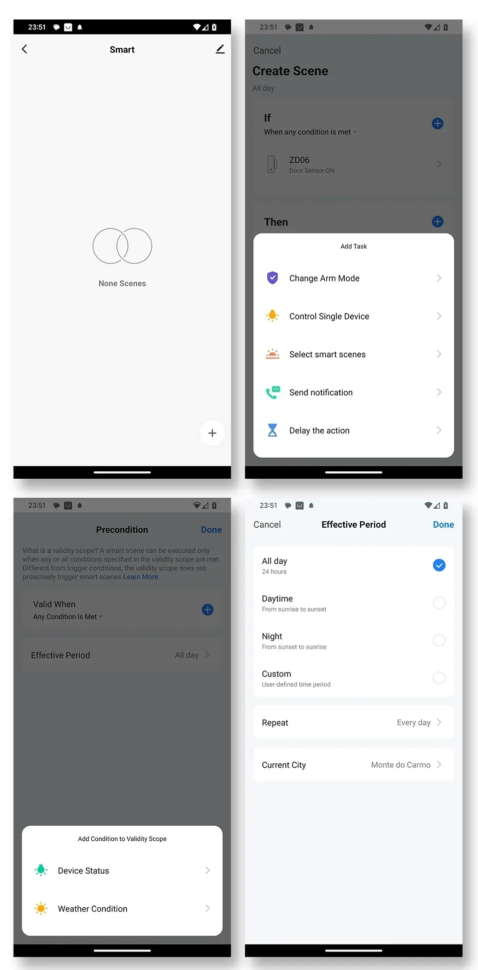Tuya Zigbee/WiFi Door & Window Entry Sensor