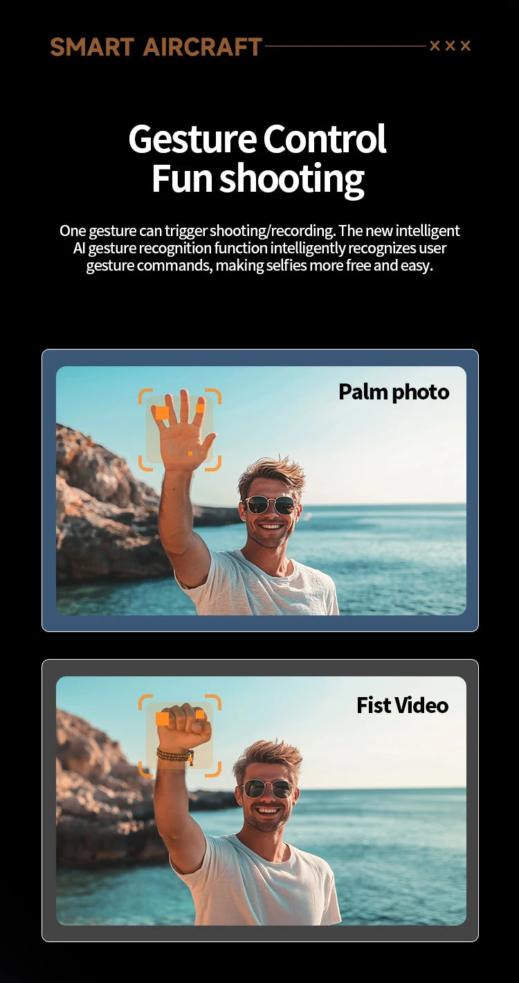 M5 Professional 8K GPS Drone with Triple Camera & Obstacle Avoidance