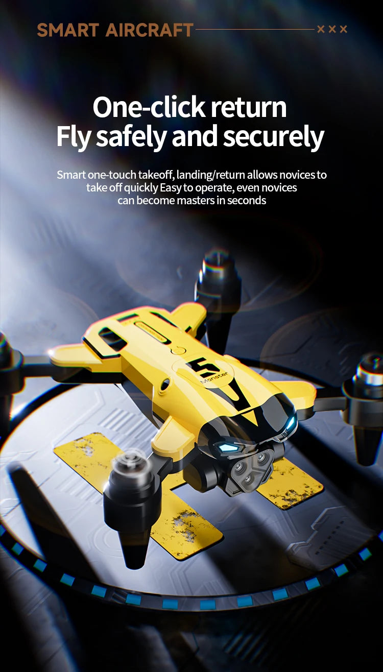 M5 Professional 8K GPS Drone with Triple Camera & Obstacle Avoidance