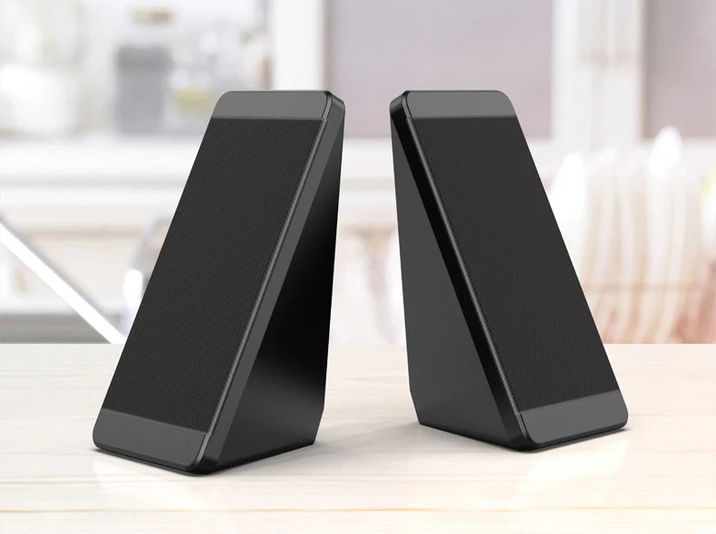 USB Portable Stereo PC Speaker for Laptop