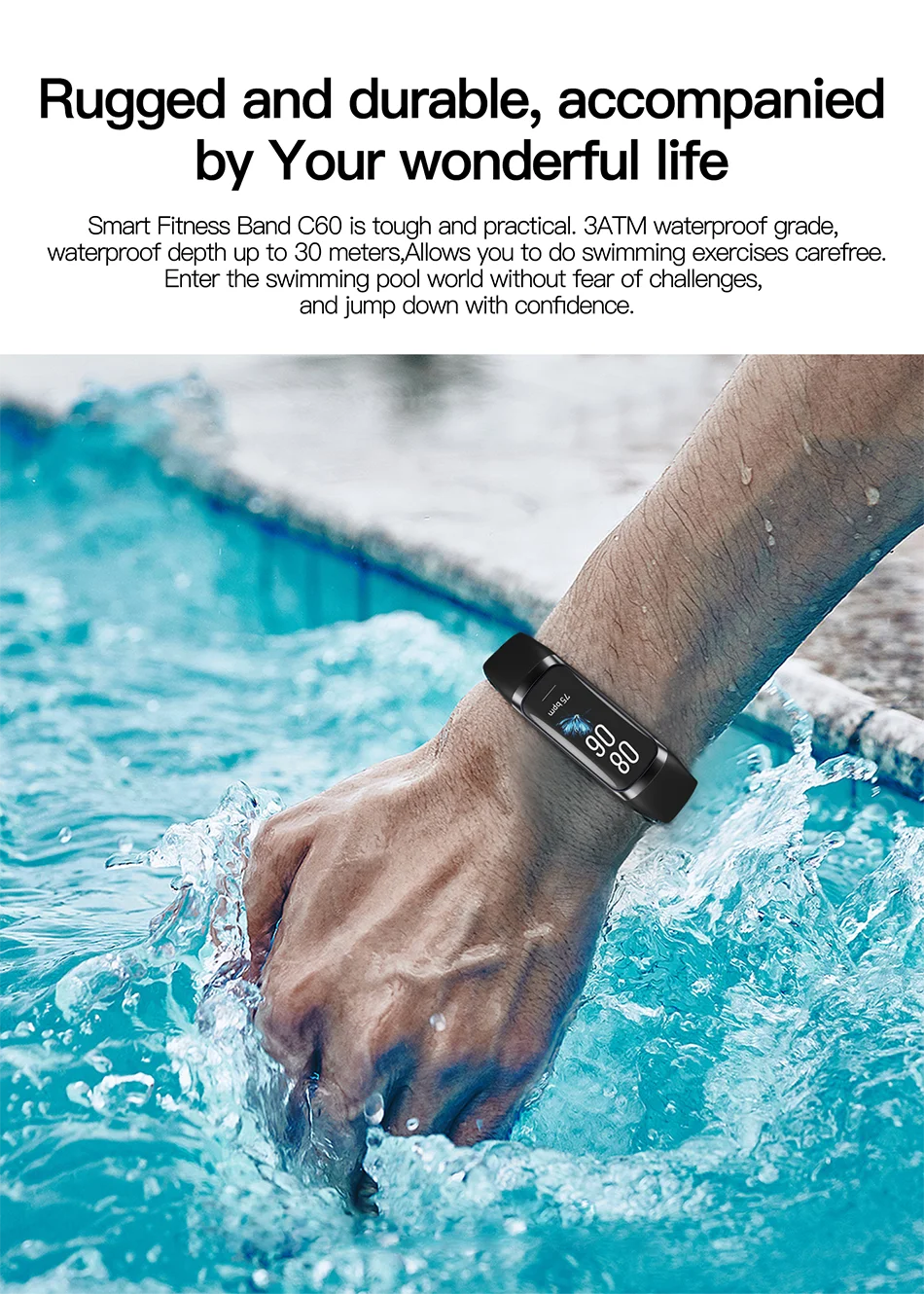 LIGE AMOLED Smart Watch for Men & Women