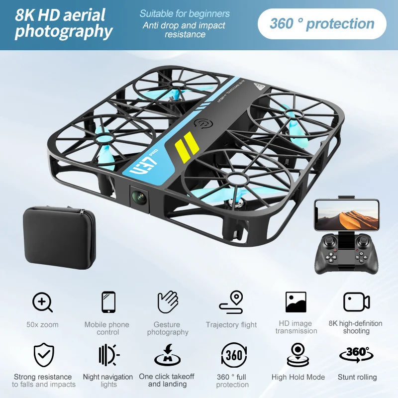4DRC V37 Mini 8K Drone with 4K HD Camera & WiFi FPV