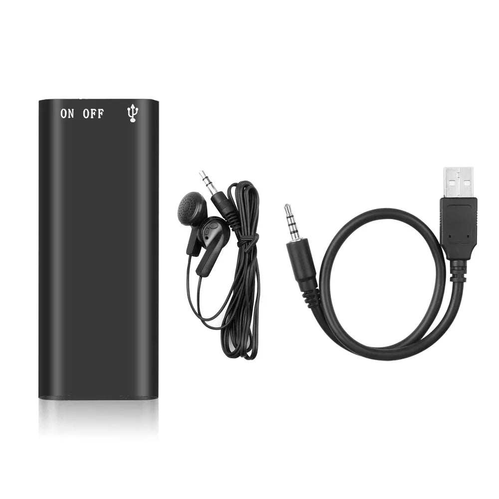 3-in-1 Professional Digital Voice Recorder & MP3 Player