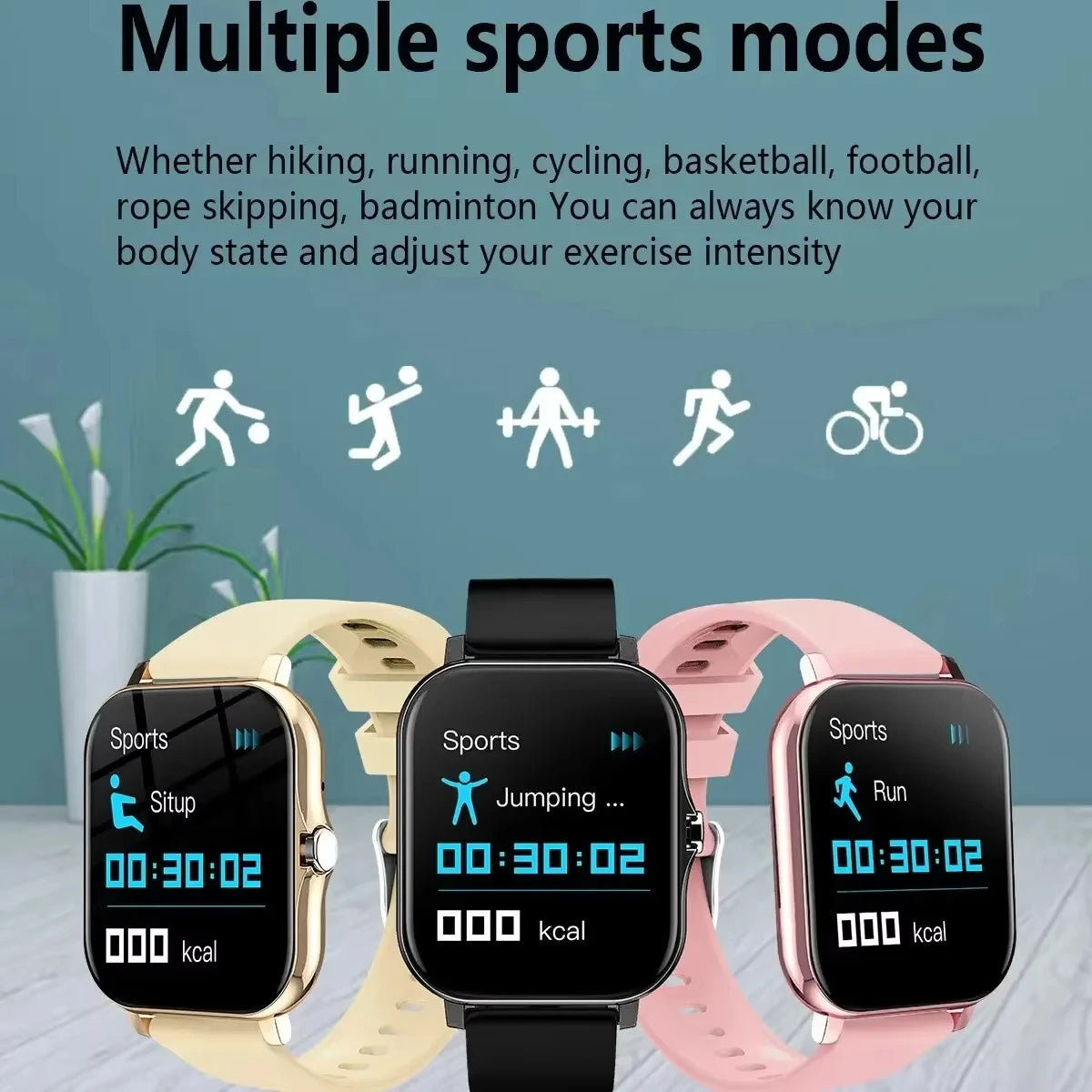 Xiaomi 2025 Bluetooth Smart Watch for Men & Women