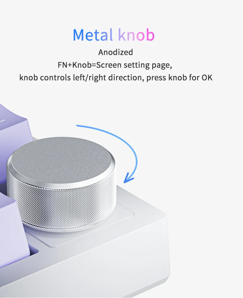 AJAZZ AK820 / AK820Pro Gaming Mechanical Keyboard 75% 82 Keys Wired Single Mode/Bluetooth Wireless Gamer Keyboard for Laptop PC