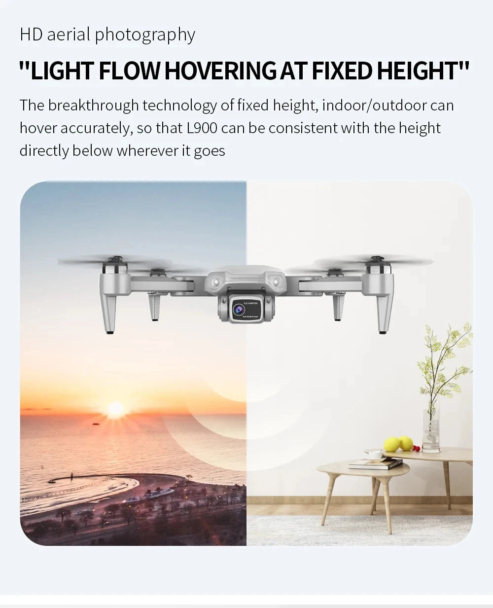 L900 Pro MAX 4K GPS Drone with Dual Camera