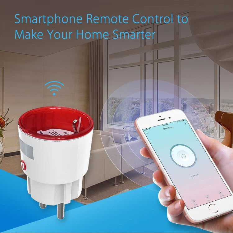 Tuya WiFi Smart Plug EU 16A with Power Monitoring