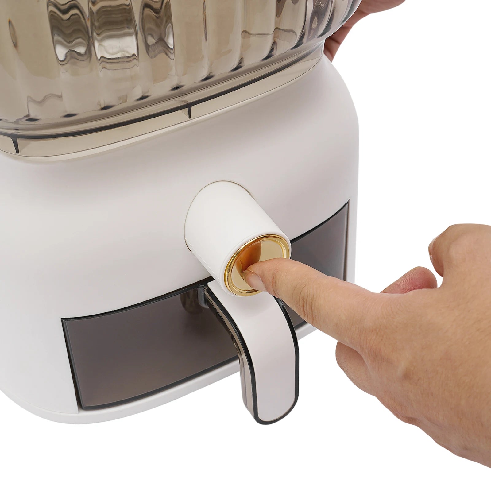 22Lbs Rice Dispenser,Large Sealed Grain Storage Container with Rice Cup Food Dispenser Kitchen Organizer for Rice, Beans, Grains