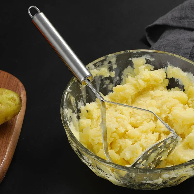 Stainless Steel Potato Puree Press, Kitchen Small Tools, Baby Food Grinder, Manual Press, Kitchen Small Tools