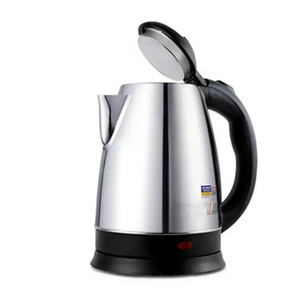 2L Stainless Steel Electric Kettle – Smart Whistle Kettle