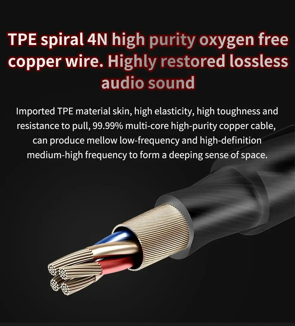 QKZ AK6 3.5mm Wired HiFi Earphones