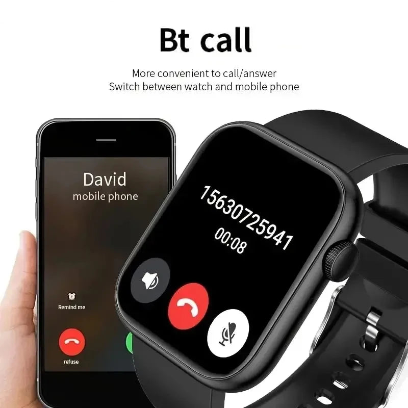 LAXASFIT 2025 Smartwatch with Bluetooth Call