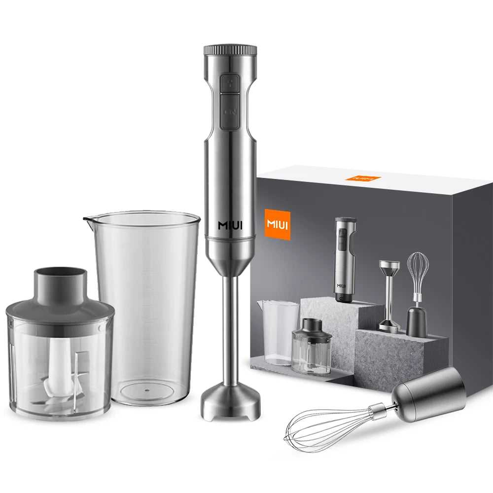 MIUI 1000W 4-in-1 Hand Immersion Blender Set