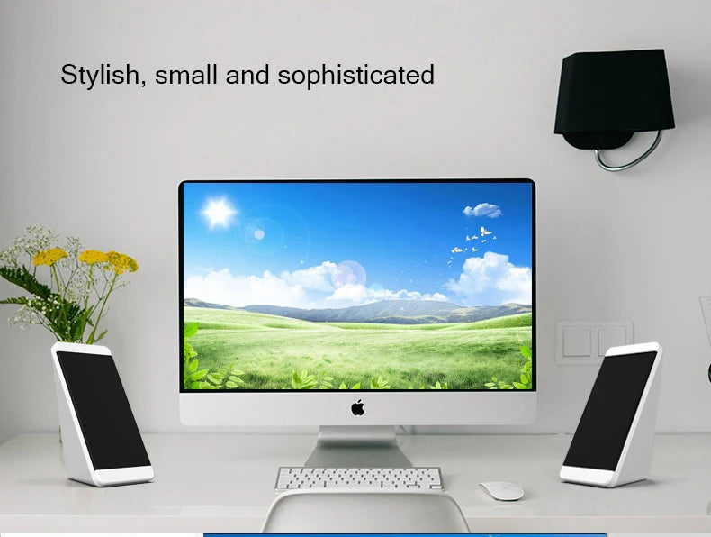 USB Portable Stereo PC Speaker for Laptop