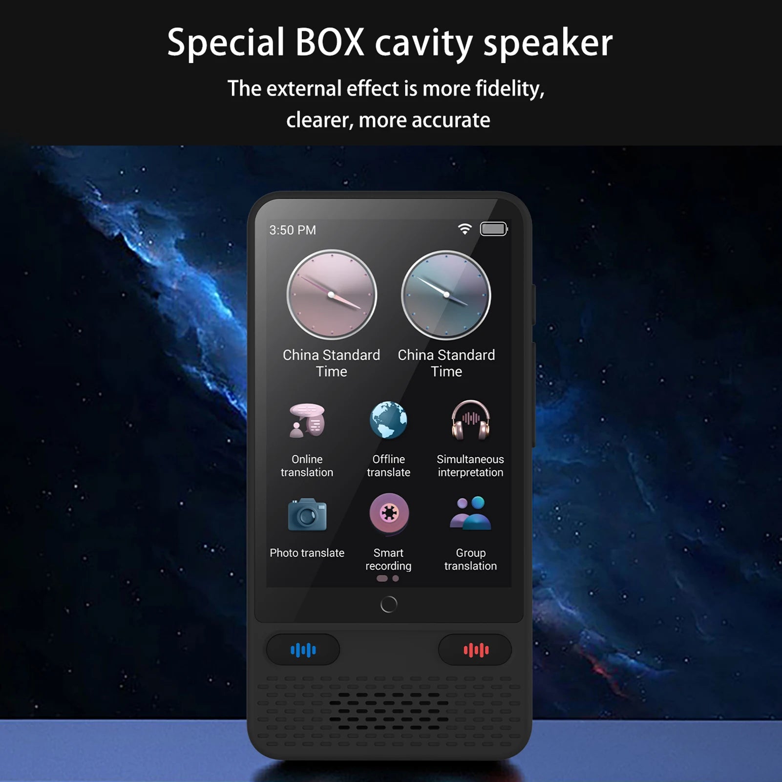 S85 Portable Language Translator Device