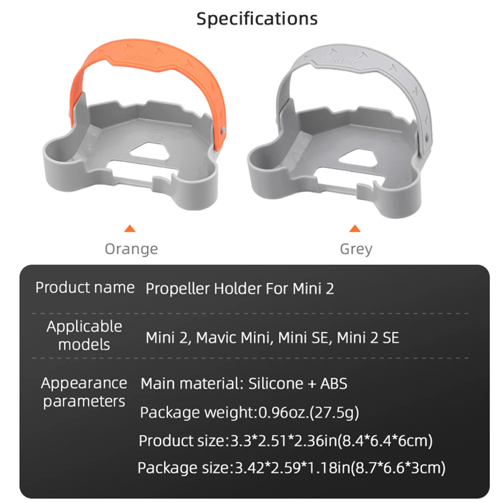 Propeller Holder Strap for DJI Mini 3 / Mini 3 Pro / Mavic Mini / Mini 2