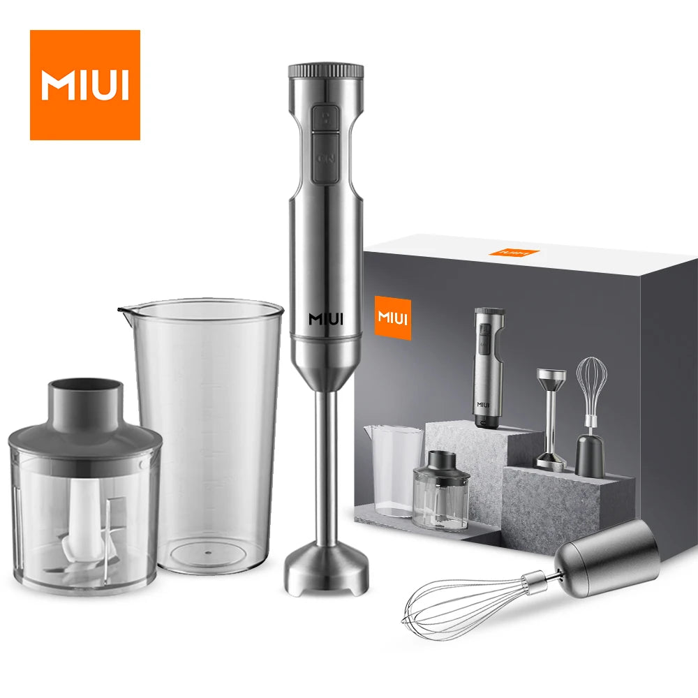 MIUI 1000W 4-in-1 Hand Immersion Blender Set