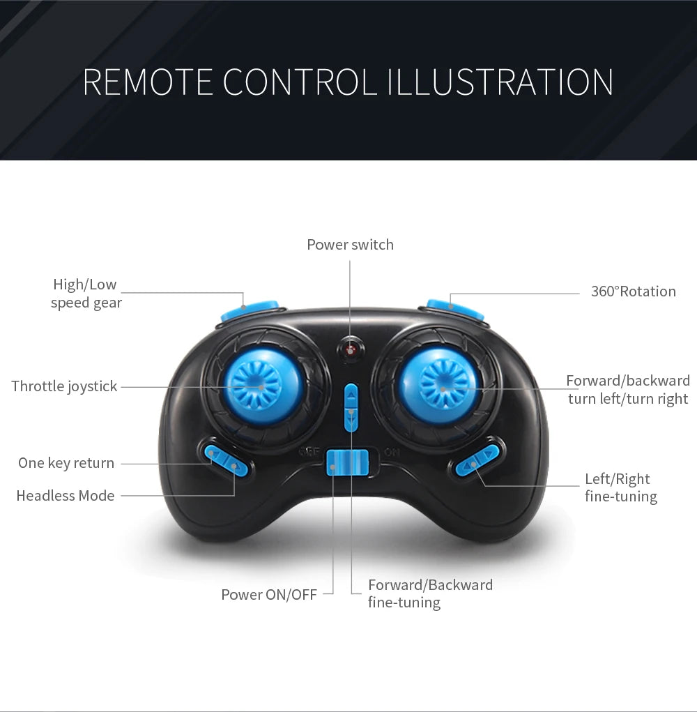 H36 Mini FPV Drone with Remote Control