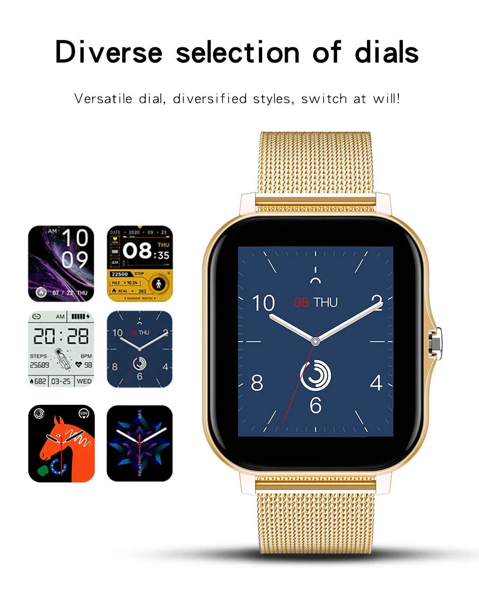 1.44" Bluetooth Smart Watch for Android & iOS