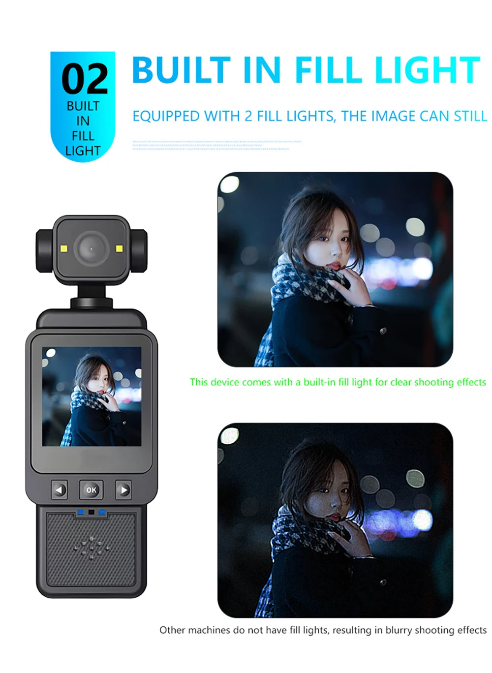 1080P HD WiFi Law Enforcement Mini Camera
