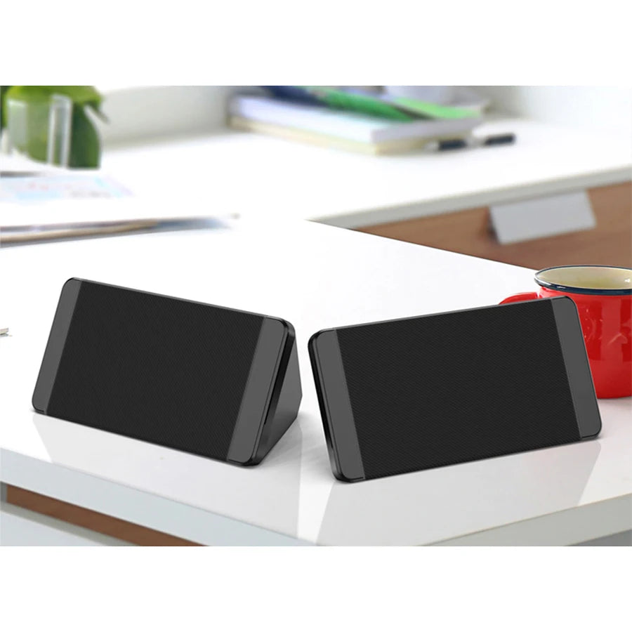 USB Portable Stereo PC Speaker for Laptop