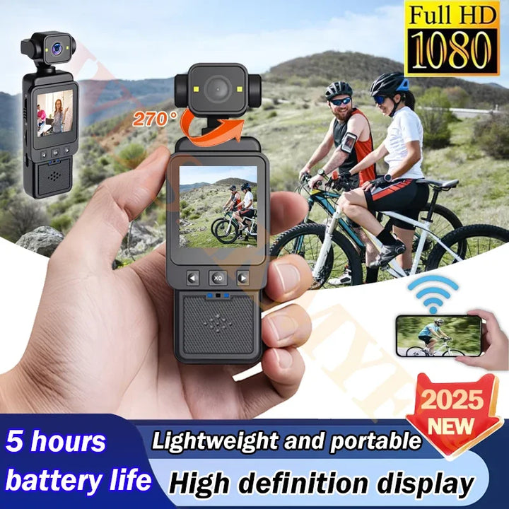 1080P HD WiFi Law Enforcement Mini Camera