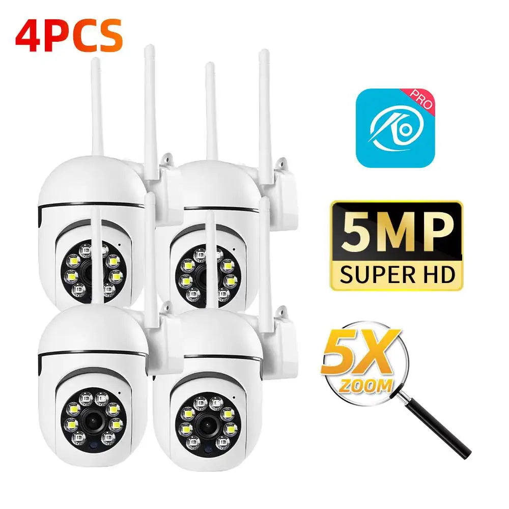O-Kam Pro 8MP WiFi Outdoor IP Camera with 5X Zoom