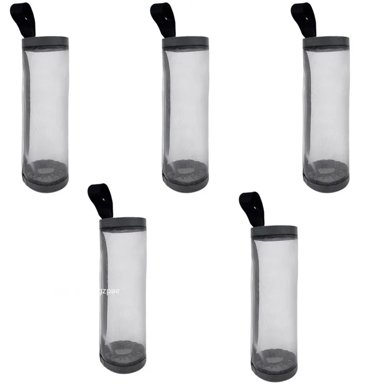 Wall-Mount Plastic Bag Holder Dispenser (1–5PCS)