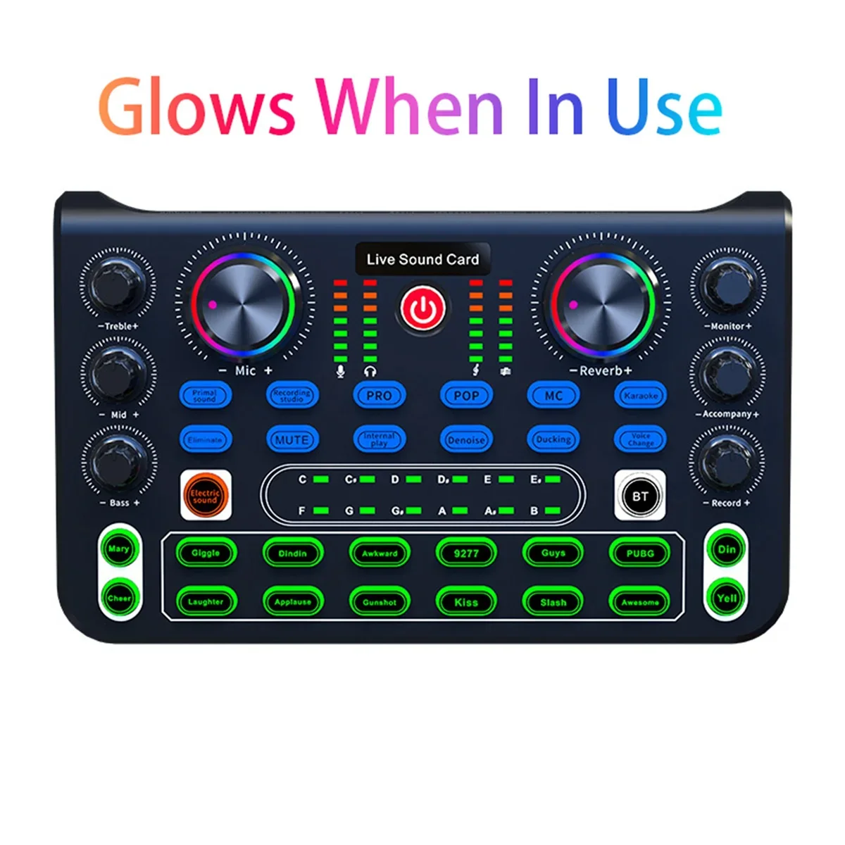 Likheung HD-X Professional Sound Card Audio Mixer