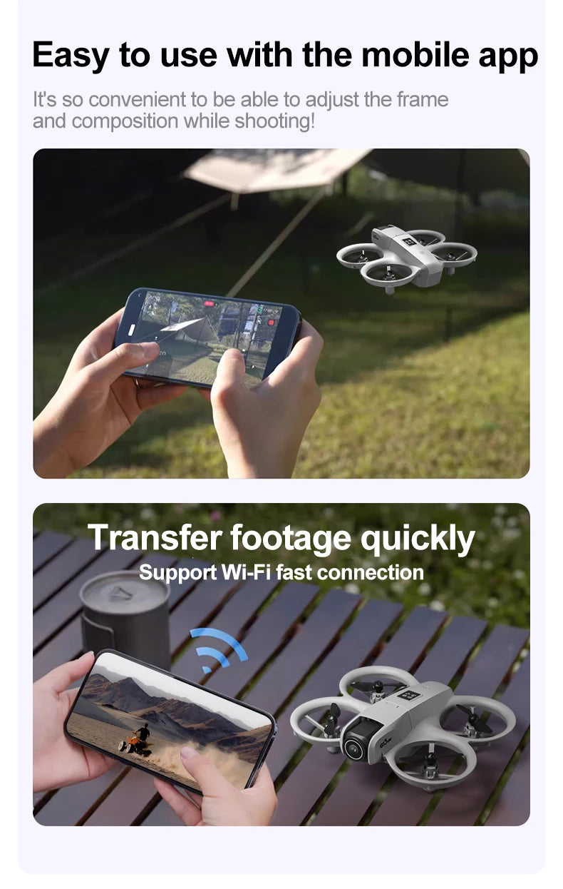 GT3 GPS 8K Drone with Dual Cameras & Obstacle Avoidance